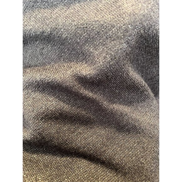 Torrid Women's Sparkle Knit Gray Drop Shoulder Sweatshirt, 2, 2X, 18-20 - Picture 5 of 7